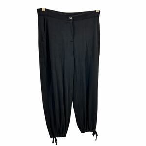 Chico's Travelers Knit Pants Dark Black Size 0 / Small Slinky Cropped Capris